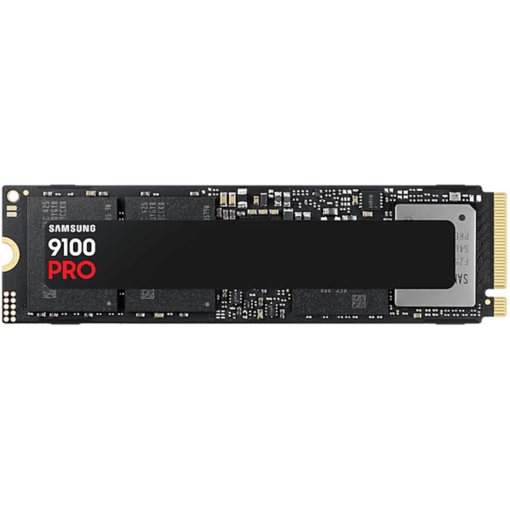Samsung 9100 Pro 4TB (MZ-VAP4T0BW) SSD - PCIe® 5.0 x4, NVMe™ 2.0 interface, M.2 (2280) form factor, 14800 MB/s read, 13400 MB/s write