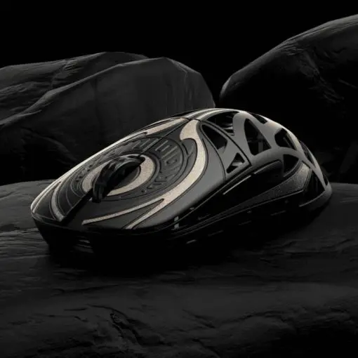 WLmouse Strider Magnesium Wireless Gaming Mouse - 45g, PAW 3950 HS, 8000Hz, Magnesium Alloy + ABS Plastic Bottom
