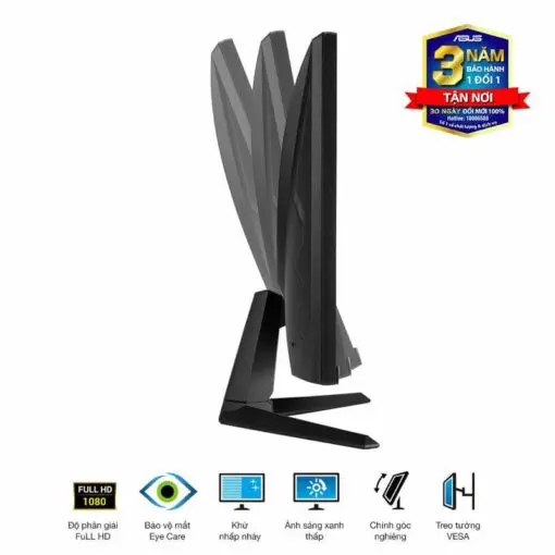 ASUS TUF Gaming VG249QE5A Monitor - 24 inch, Full HD (1920 x 1080), 146Hz (above 144Hz), IPS, ELMB Sync, 1ms MPRT, Stereo speaker