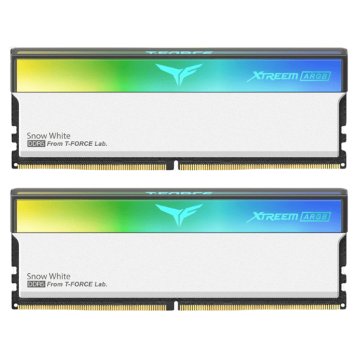 TeamGroup T-Force XTREEM ARGB White Edition 32GB Memory Kit - White, 32GB (2 x 16GB) 7200MHz CL34 (FFAD532G7200HC34ADC01)