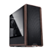 Lian Li LANCOOL 217 Black Case - 170mm ARGB front fans, wood panels, USB Type-C Port, Tempered Glass Side Panel