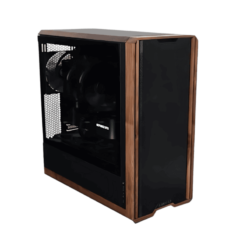 Lian Li LANCOOL 217 Black Case - 170mm ARGB front fans, wood panels, USB Type-C Port, Tempered Glass Side Panel 9 lancool 217 2