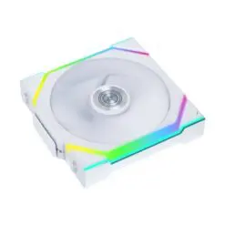 Lian Li UNI FAN SL Wireless LCD 120 Reverse Blade Triple White Fan (12RSLLCD1W3W) - 3x 120mm fans, 1.6" LCD Display, 2.4 GHz Wireless Signal for RGB & Fan Control 17 sl w 12 a