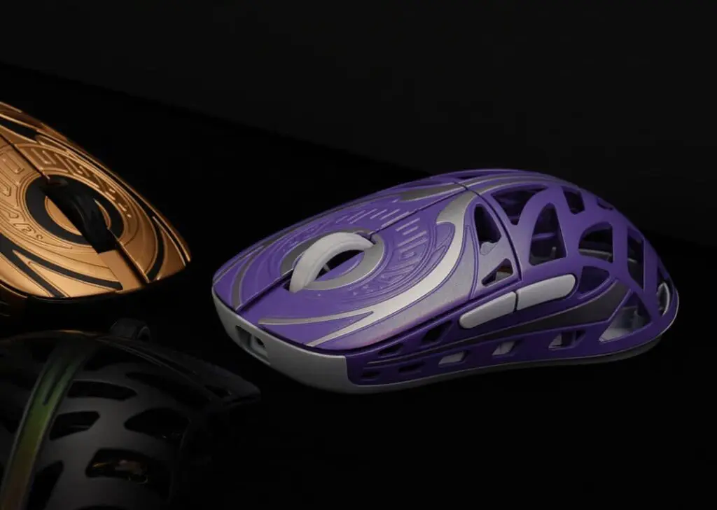WLmouse Strider Magnesium Wireless Gaming Mouse - 45g, PAW 3950 HS, 8000Hz, Magnesium Alloy + ABS Plastic Bottom 28 strider4