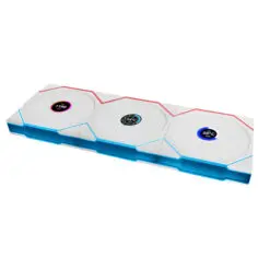 Lian Li UNI FAN TL120 LCD Wireless Reverse Blade Triple White Fan (12RTLLCD1W3W) - 3x 120mm fans, 2.4 GHz Wireless Signal for RGB & Fan Control 11 tl w 006