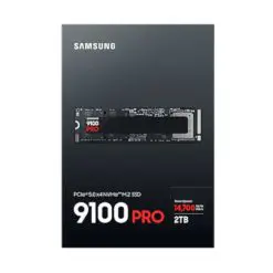 Samsung 9100 Pro 2TB (MZ-VAP2T0BW) SSD - PCIe® 5.0 x4, NVMe™ 2.0 interface, M.2 (2280) form factor, 14700 MB/s read, 13400 MB/s write 13 vn 9100 pro nvme m2 ssd mz vap2t0bw 545216294