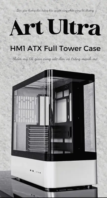 QC.Art HM1 Sea View ATX Tower Case 53 1 1 2