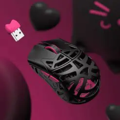 WLMOUSE Beast Miao Magnesium Gaming Mouse - 31g Magnesium Alloy + ABS Plastic Bottom 7 2 2