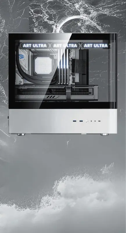 QC.Art HM1 Sea View M-ATX Tower Case 67 6 5