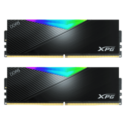 ADATA XPG LANCER RGB 64GB Memory Kit - Black, 64GB(2 x 32GB) 6000MHz CL30 DDR5 (AX5U6000C3032G-DCLARBK)