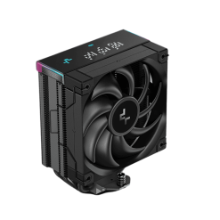 Deepcool AK400 DIGITAL PRO CPU Air Cooler - Black, 4 Heatpipes, Multi-data point screen, ARGB LED strips, FT12 SE PWM fans