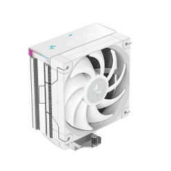Deepcool AK400 DIGITAL PRO WH CPU Air Cooler - White, 4 Heatpipes, Multi-data point screen, ARGB LED strips, FT12 SE PWM fans