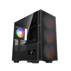 DEEPCOOL CH560 DIGITAL Black High Airflow Reimagined E-ATX Case