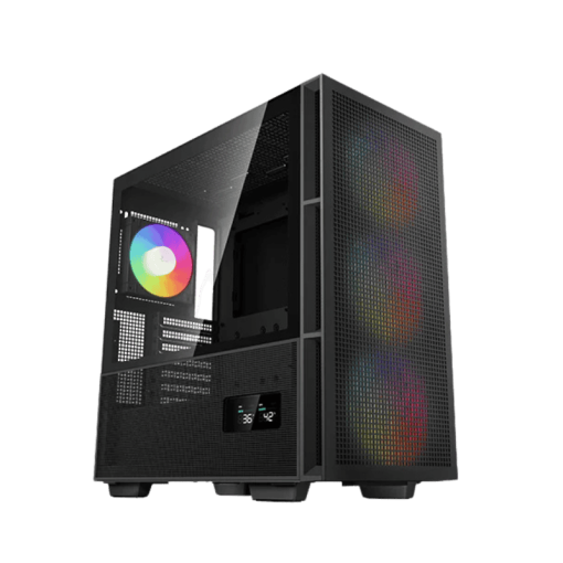 DEEPCOOL CH560 DIGITAL Black High Airflow Reimagined E-ATX Case