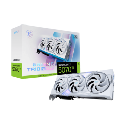 MSI GeForce RTX 5070Ti 16G GAMING TRIO OC WHITE Graphics Card