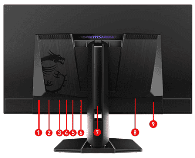 MSI MPG 322URX QD-OLED Gaming Monitor - 31.5 inch, 16:9 UHD (3840x2160) 240Hz 0.03ms 74 MSI MPG 322URX QD OLED i o