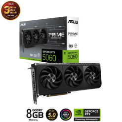 ASUS PRIME GeForce RTX 5060 8GB GDDR7 (PRIME-RTX5060-8G) Graphics Card