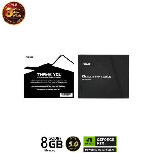 ASUS PRIME GeForce RTX 5060 8GB GDDR7 (PRIME-RTX5060-8G) Graphics Card