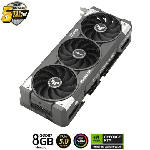 ASUS TUF Gaming GeForce RTX 5060 8GB GDDR7 OC Edition (TUF-RTX5060-O8G-GAMING) Graphics Card