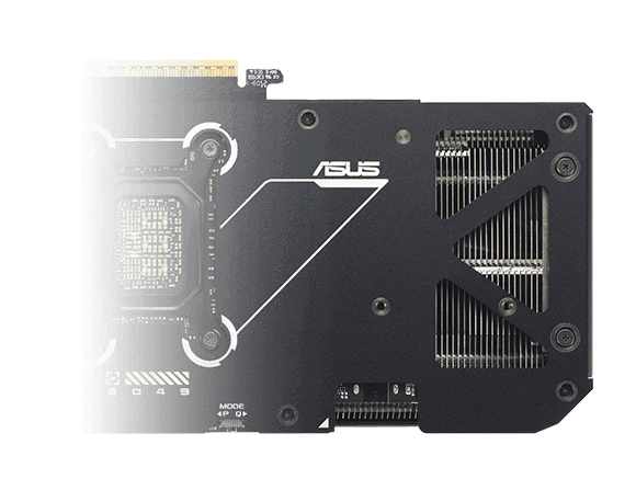 ASUS Dual GeForce RTX 5070 12GB GDDR7 OC Edition (DUAL-RTX5070-O12G) Graphics Card 30 backplate 4