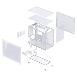Jonsbo D32 PRO White M-ATX Case 32 d32 pro white pic 10