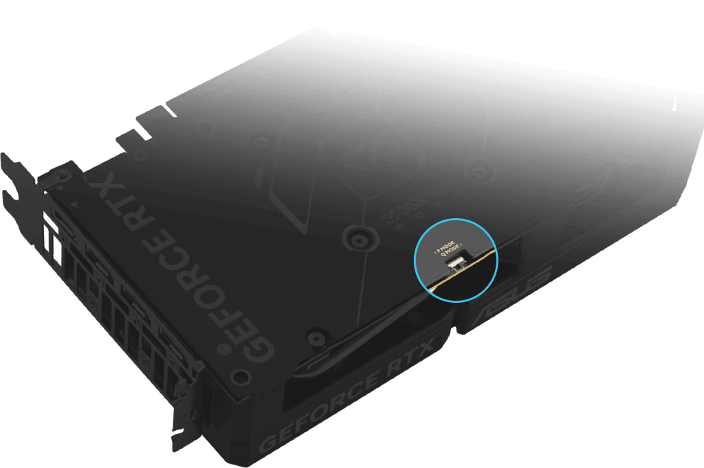 ASUS Dual GeForce RTX 5060 8GB GDDR7 (DUAL-RTX5060-8G) Graphics Card 56 dual bios highlight 1