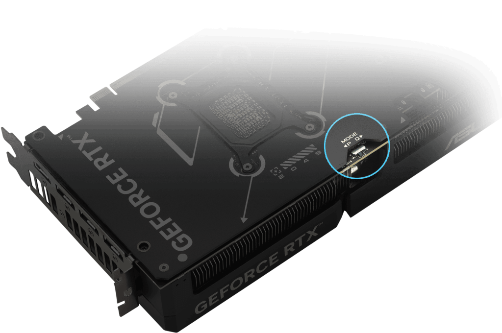 ASUS Dual GeForce RTX 5070 12GB GDDR7 OC Edition (DUAL-RTX5070-O12G) Graphics Card 55 dual bios highlight 2