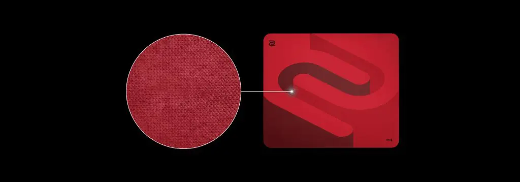 BenQ ZOWIE G-SR-SE ROUGE II Large Esports Gaming Mouse Pad - Red, 470 x 390 x 3.5 mm 20 durability G SR SE ZC05