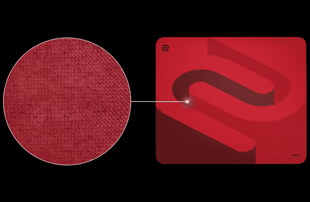 BenQ ZOWIE G-SR-SE ROUGE II Large Esports Gaming Mouse Pad - Red, 470 x 390 x 3.5 mm 29 durability G SR SE ZC05 mb