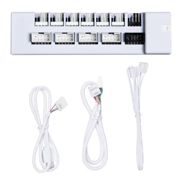 Bộ chia tín hiệu Lian Li EDGE HUB EG-HUB01 Black (USB 9Pin và 4Pin PWM) 11 eg hub01 007