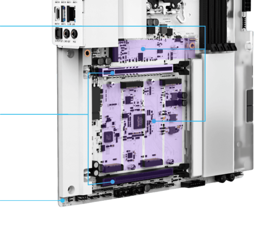 NZXT N9 Z890 Black Wi-Fi 7 Mainboard - Full Cover & RGB (N9-Z89XT-B1) 19 2 2