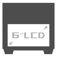 Lian Li LANCOOL 207 Digital Black Case - 6.5" LCD Screen, 2x140mm PWM front, 2x120mm PWM bottom fans pre-Installed 19 207 d ico 01