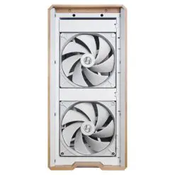 Lian Li LANCOOL 217 White Case - 170mm ARGB front fans, wood panels, USB Type-C Port, Tempered Glass Side Panel 8 217 g009