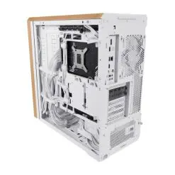 Lian Li LANCOOL 217 White Case - 170mm ARGB front fans, wood panels, USB Type-C Port, Tempered Glass Side Panel 10 217 g011