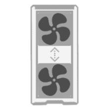 Lian Li LANCOOL 217 Black Case - 170mm ARGB front fans, wood panels, USB Type-C Port, Tempered Glass Side Panel 16 217 ico 01