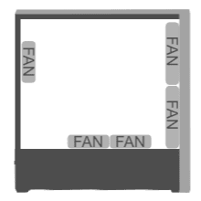 Lian Li LANCOOL 217 Black Case - 170mm ARGB front fans, wood panels, USB Type-C Port, Tempered Glass Side Panel 17 217 ico 02