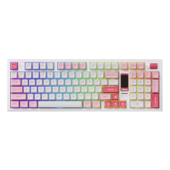 AKKO 5098B Prunus Lannesiana Keyboard - 98%, TFT LCD screen, Multi-modes, Gasket mount, PBT Dye-Sub Keycaps, Hotswap, 8000mAh 13 5098B Prunus Lannesiana pic 6