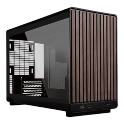 Lian Li DAN A3-mATX - Wood Front & Side Tempered Glass Panel Edition, M-ATX Case