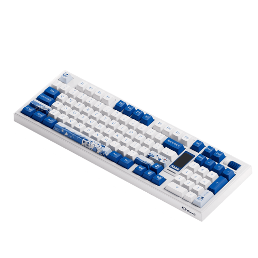 AKKO 5098B Santorini Keyboard - 98%, TFT LCD screen, Multi-modes, Gasket mount, PBT Dye-Sub Keycaps, Hotswap, 8000mAh
