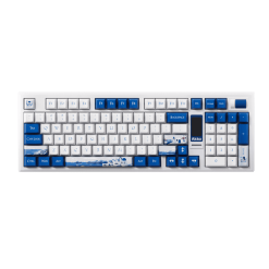 AKKO 5098B Santorini Keyboard - 98%, TFT LCD screen, Multi-modes, Gasket mount, PBT Dye-Sub Keycaps, Hotswap, 8000mAh 14 AKKO 5098B Santorini pic 4