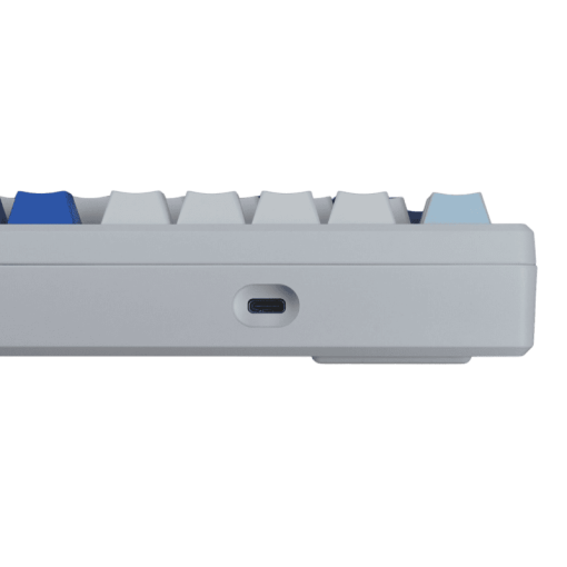 AKKO MOD007B-HE PC Santorini Sakura Pink Magnetic Switch Keyboard - 75%, RGB backlit, USB Type C 8K Hz Polling Rate Rapid Trigger