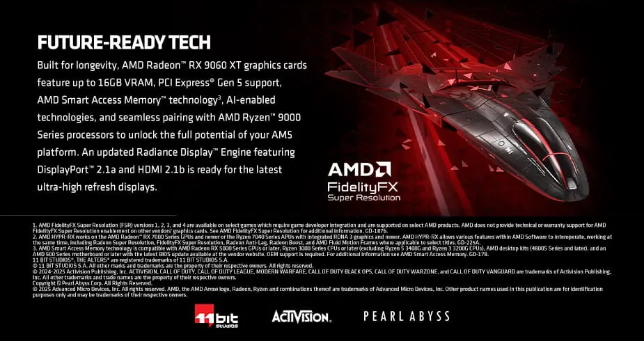 SAPPHIRE NITRO+ AMD Radeon™ RX 9060XT GAMING OC 16GB Graphics Card 46