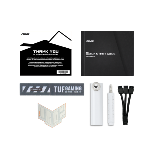 ASUS TUF Gaming GeForce RTX 5070Ti White OC Edition 16GB GDDR7 (TUF-RTX5070TI-O16G-WHITE-GAMING) Graphics Card