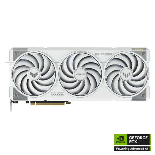 ASUS TUF Gaming GeForce RTX 5070Ti White OC Edition 16GB GDDR7 (TUF-RTX5070TI-O16G-WHITE-GAMING) Graphics Card