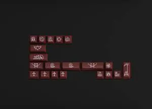AKKO 5075B Plus Dracula Castle Keyboard - 75%, Multi-modes, Gasket mount, Keycap ASA profile, PBT Double-Shot , Hotswap, 3000mah 41 Dracula Castle 5075B Plus XQ GX1 300x216 1