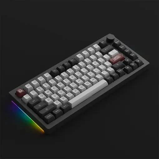 AKKO 5075B Plus Dracula Castle Keyboard - 75%, Multi-modes, Gasket mount, Keycap ASA profile, PBT Double-Shot , Hotswap, 3000mah