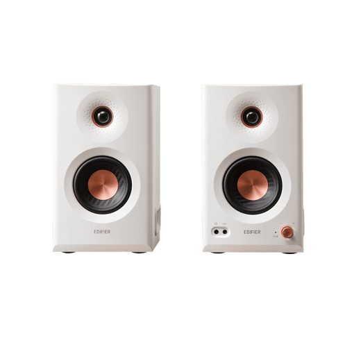 Edifier MR5 Tri-amped Powered Studio Monitor Speakers - 110W RMS total, XLR & TRS, RCA & AUX