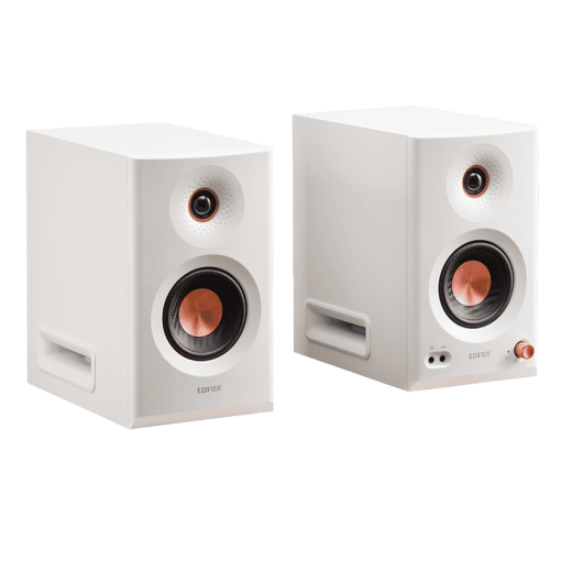 Edifier MR5 Tri-amped Powered Studio Monitor Speakers - 110W RMS total, XLR & TRS, RCA & AUX