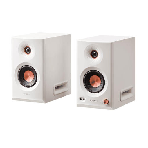 Edifier MR5 Tri-amped Powered Studio Monitor Speakers - 110W RMS total, XLR & TRS, RCA & AUX
