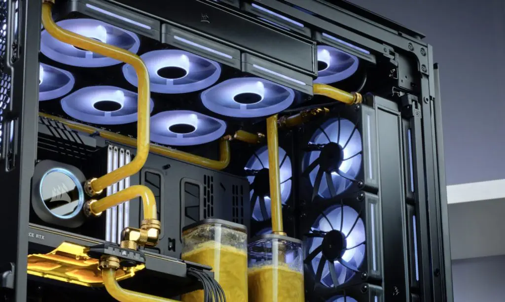 CORSAIR CORSAIR 9000D White RGB AIRFLOW Super Full-Tower PC Case 17 Frame03 2x